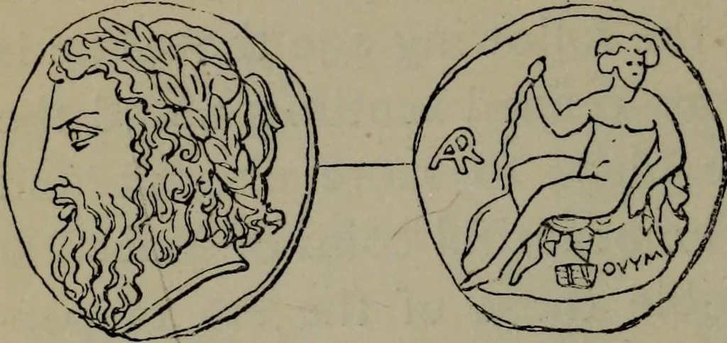 An illustration from A manual of Greek archaeology, 1886, leaf 343