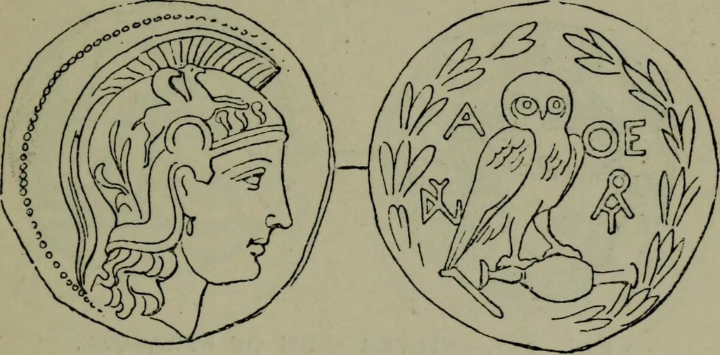 An illustration from A manual of Greek archaeology, 1886, leaf 344