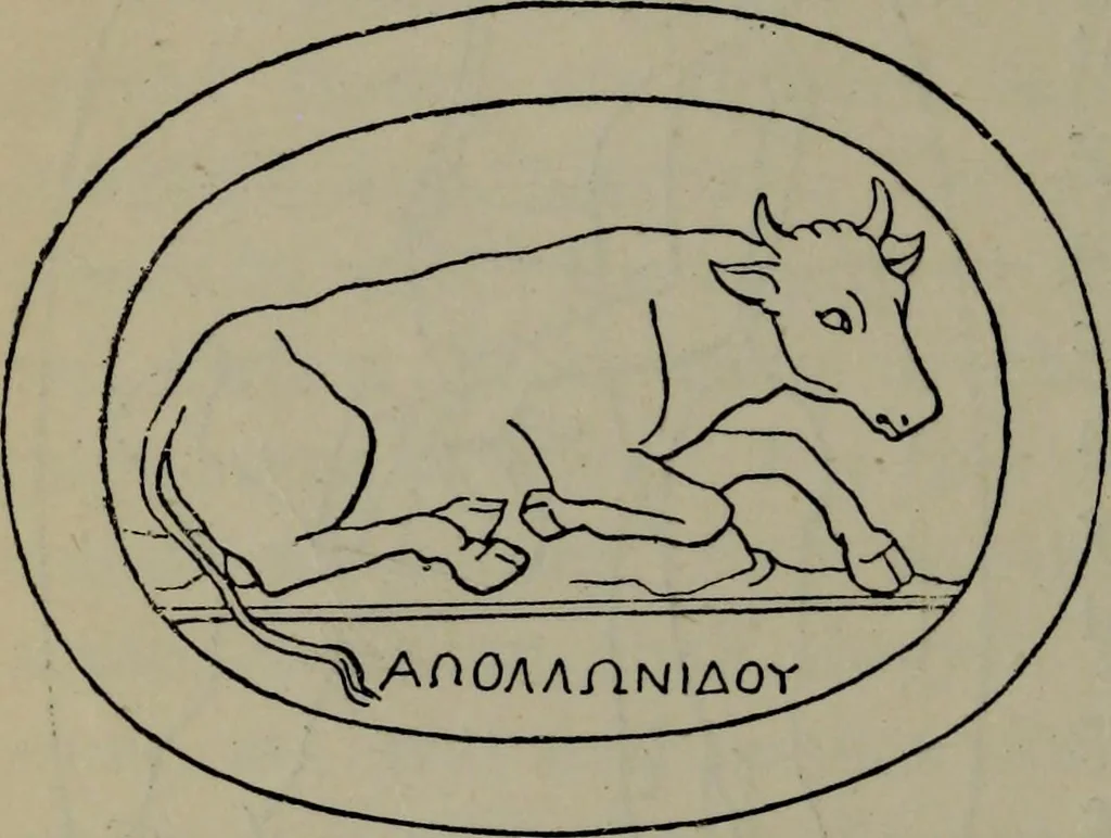 An illustration from A manual of Greek archaeology, 1886, leaf 351