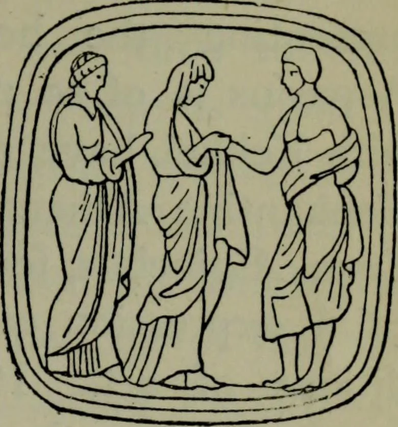 An illustration from A manual of Greek archaeology, 1886, leaf 352