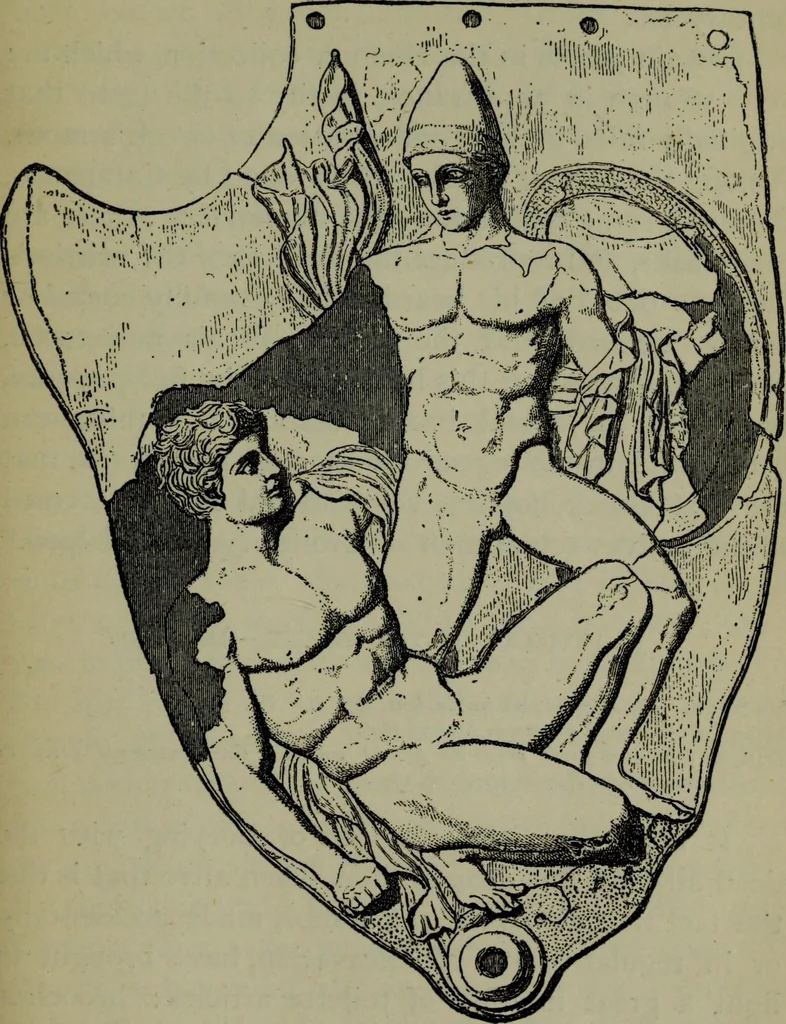An illustration from A manual of Greek archaeology, 1886, leaf 366