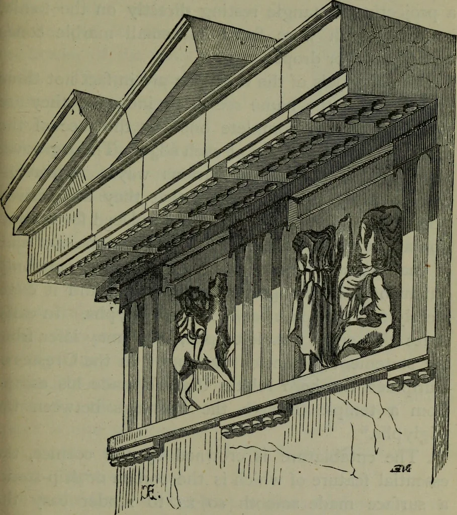 An illustration from A manual of Greek archaeology, 1886, leaf 58
