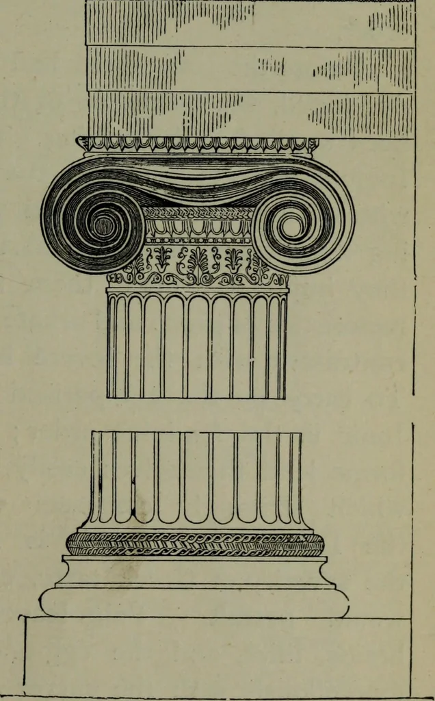 An illustration from A manual of Greek archaeology, 1886, leaf 66