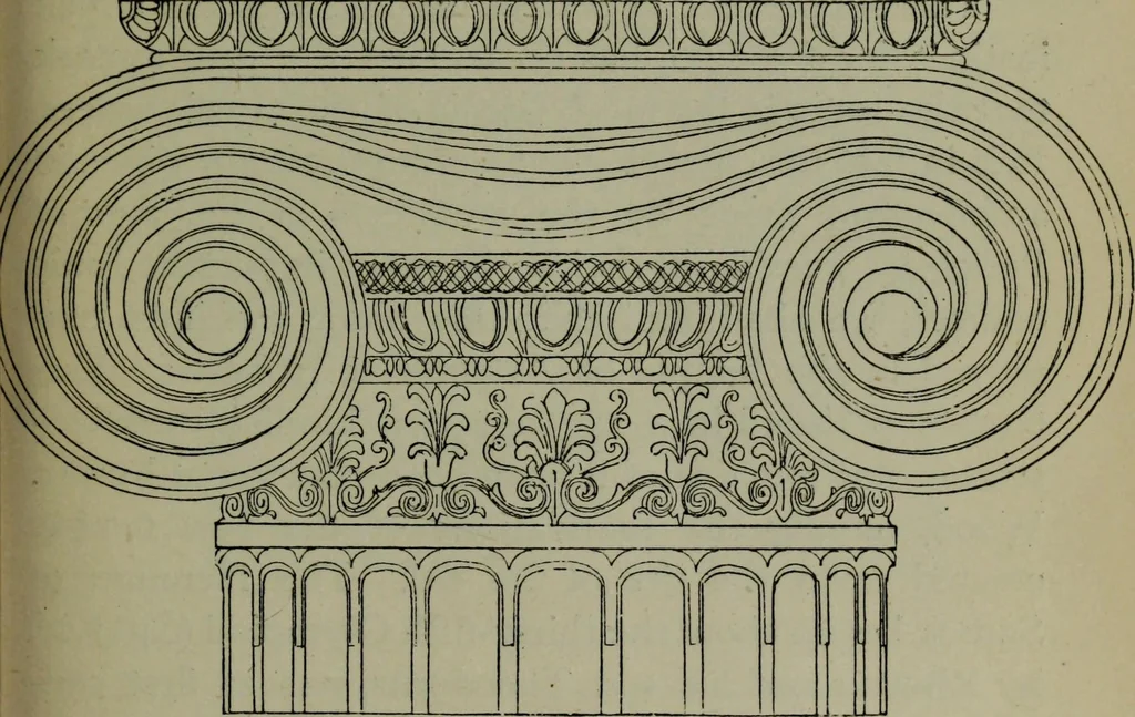 An illustration from A manual of Greek archaeology, 1886, leaf 68