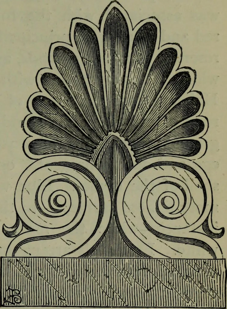 An illustration from A manual of Greek archaeology, 1886, leaf 92