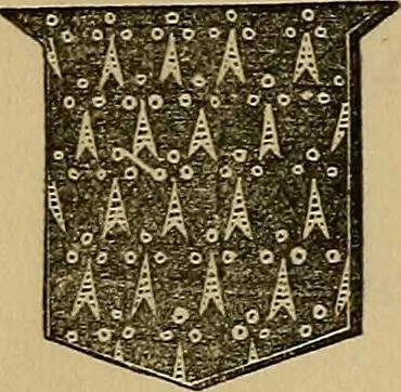 An illustration from The manual of heraldry : being a concise description of the several terms used, and containing a dictionary of every designation in the science. Illustrated by four hundred engravings on wood, 1800, leaf 19