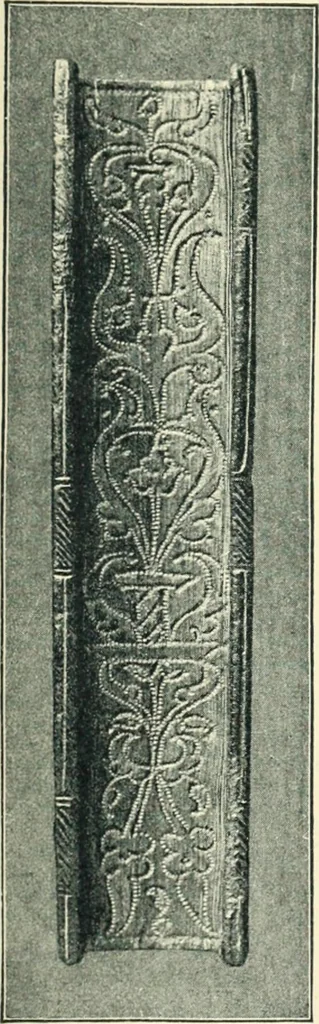 An illustration from Manual of library bookbinding practical and historical, 1911, leaf 246