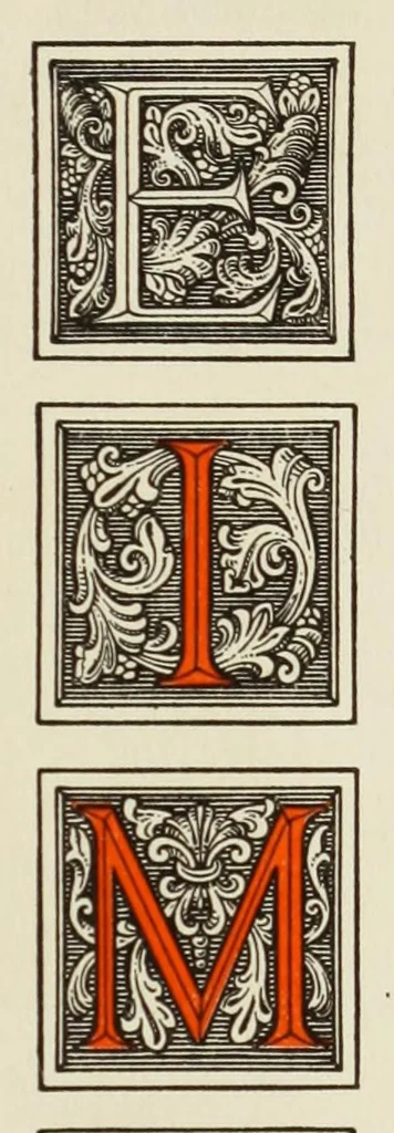 An illustration from The manual of linotype typography, prepared to aid users and producers of printing in securing greater unity and real beauty in the printed page;, 1923, leaf 187