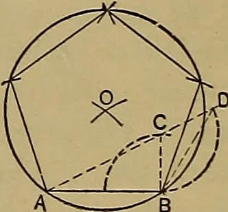 An illustration from A manual of mechanical drawing, 1907, leaf 13