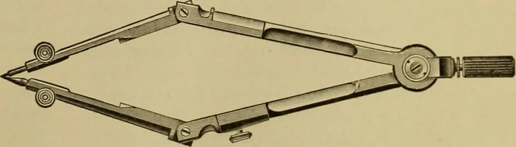 An illustration from A manual of mechanical drawing, 1907, leaf 16