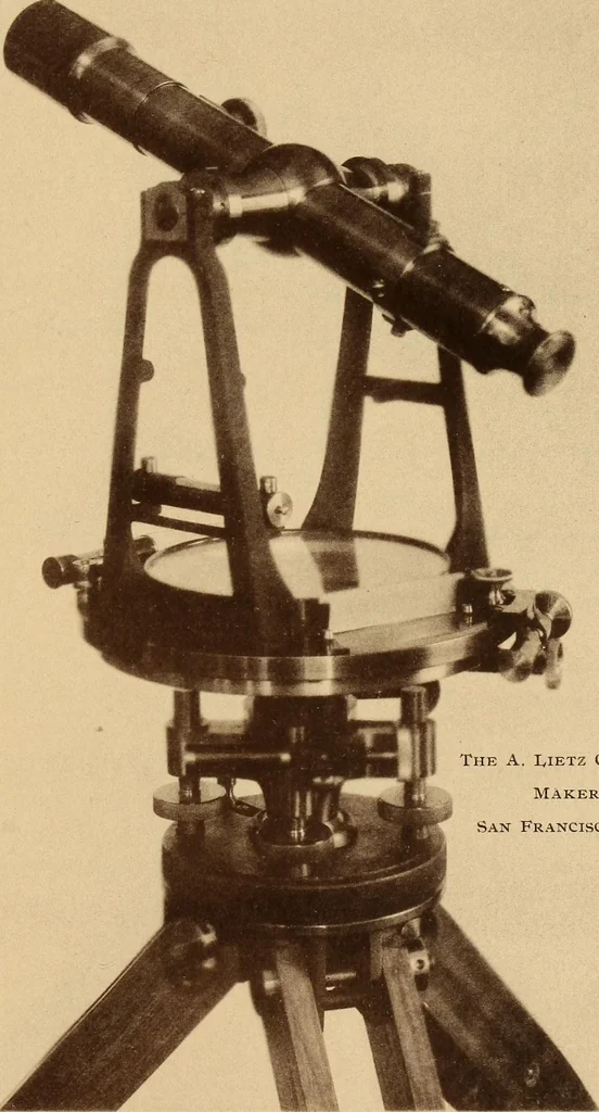 An illustration from Manual of modern surveying instruments and their uses .., 1893, leaf 148
