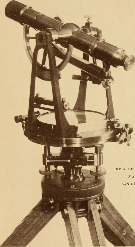 An illustration from Manual of modern surveying instruments and their uses .., 1893, leaf 152