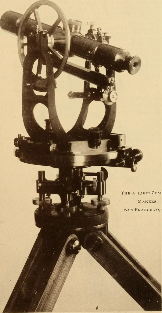 An illustration from Manual of modern surveying instruments and their uses .., 1893, leaf 156
