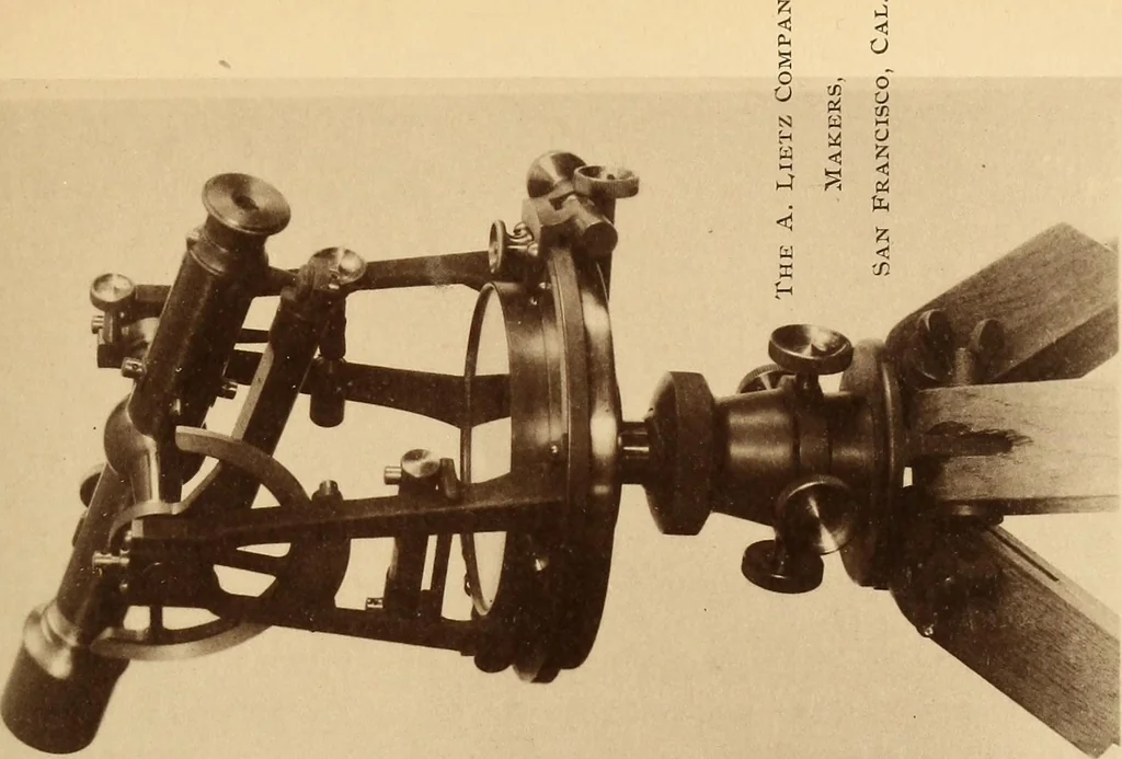 An illustration from Manual of modern surveying instruments and their uses .., 1893, leaf 166