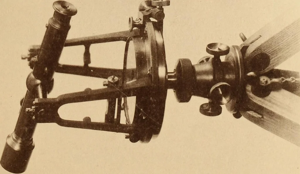 An illustration from Manual of modern surveying instruments and their uses .., 1893, leaf 166