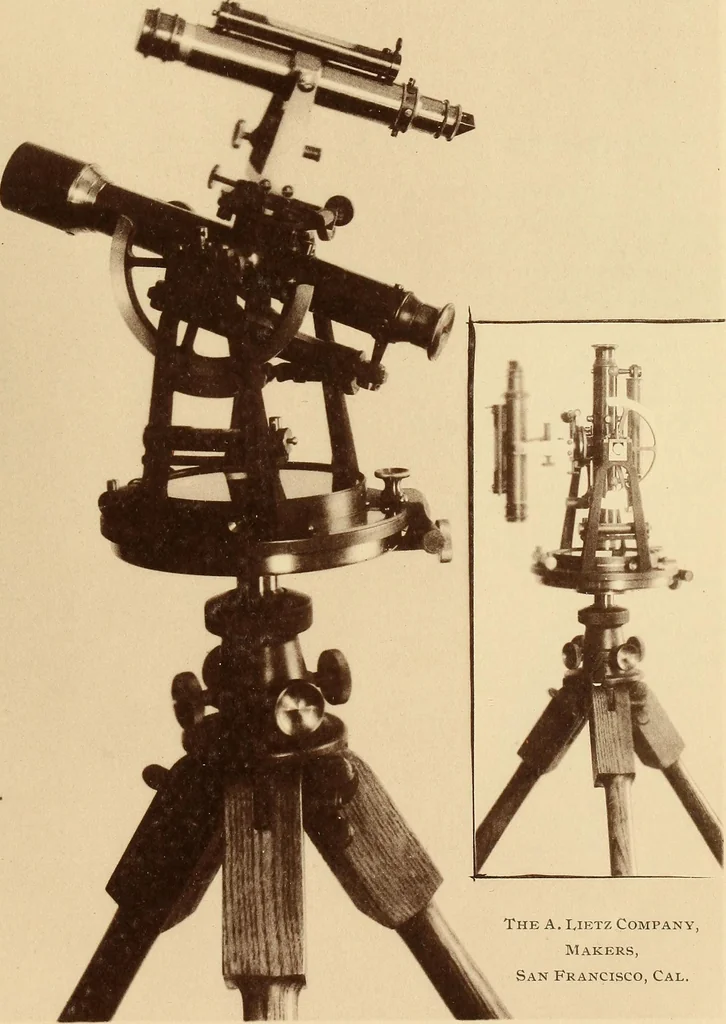 An illustration from Manual of modern surveying instruments and their uses .., 1893, leaf 168