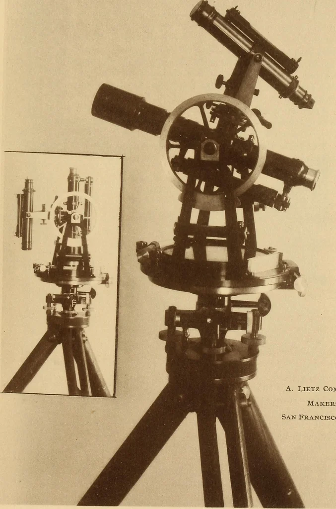 An illustration from Manual of modern surveying instruments and their uses .., 1893, leaf 174