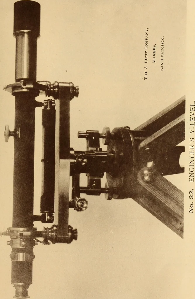 An illustration from Manual of modern surveying instruments and their uses .., 1893, leaf 176