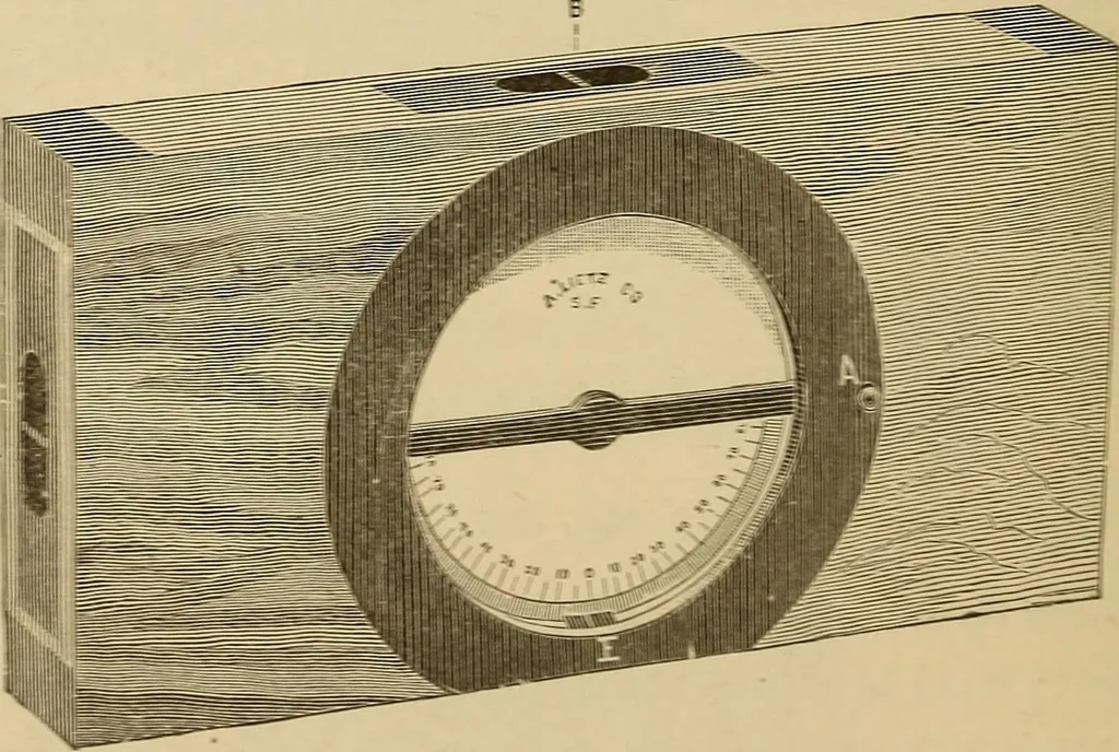 An illustration from Manual of modern surveying instruments and their uses .., 1893, leaf 205