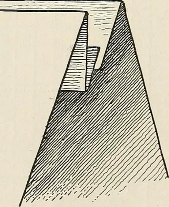 An illustration from A manual of needlework, knitting and cutting out for evening continuation schools, 1894, leaf 67