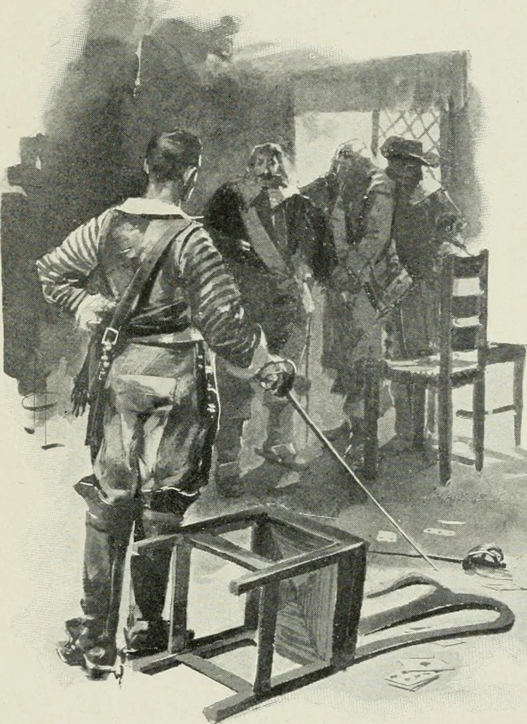 An illustration from A manual of photo-engraving : containing practical instructions for producing photo-engraved plates in relief-line and half-tone with chapters on dry plate development and half-tone color work, 1896, leaf 106