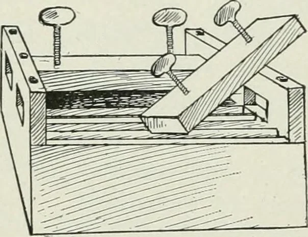An illustration from A manual of photo-engraving : containing practical instructions for producing photo-engraved plates in relief-line and half-tone with chapters on dry plate development and half-tone color work, 1896, leaf 28