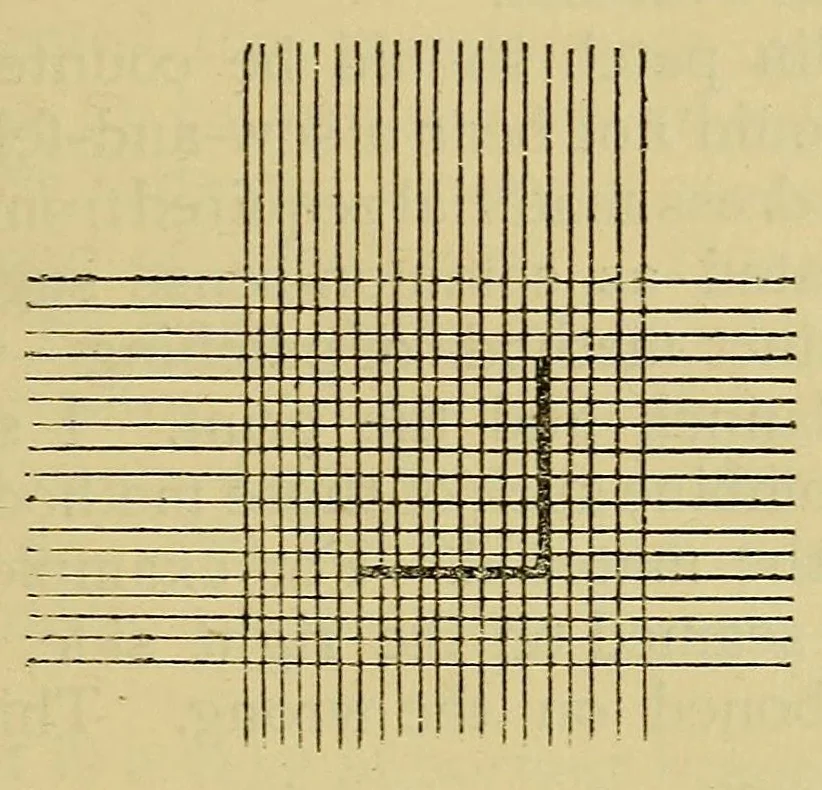 An illustration from A manual of plain needlework and cutting-out, 1884, leaf 89