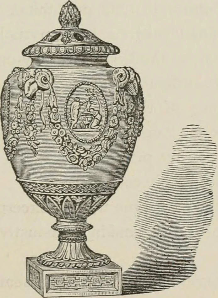 An illustration from A manual of pottery and porcelain for American collectors, 1872, leaf 102