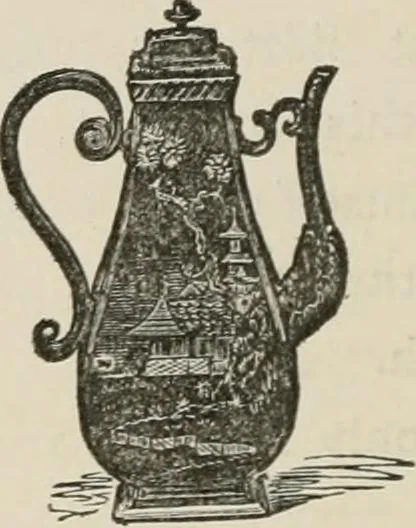 An illustration from A manual of pottery and porcelain for American collectors, 1872, leaf 125