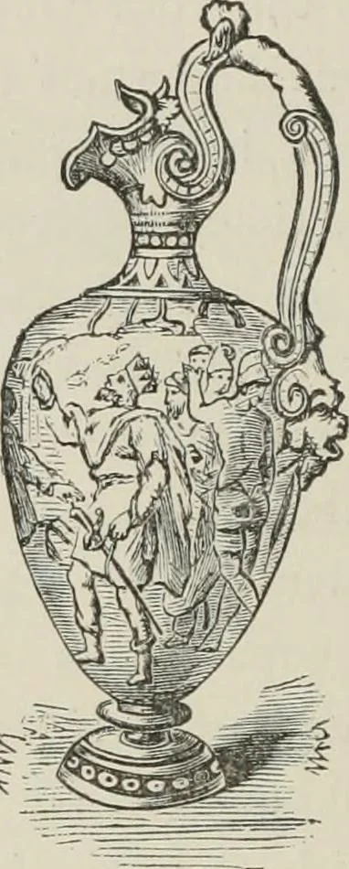 An illustration from A manual of pottery and porcelain for American collectors, 1872, leaf 57