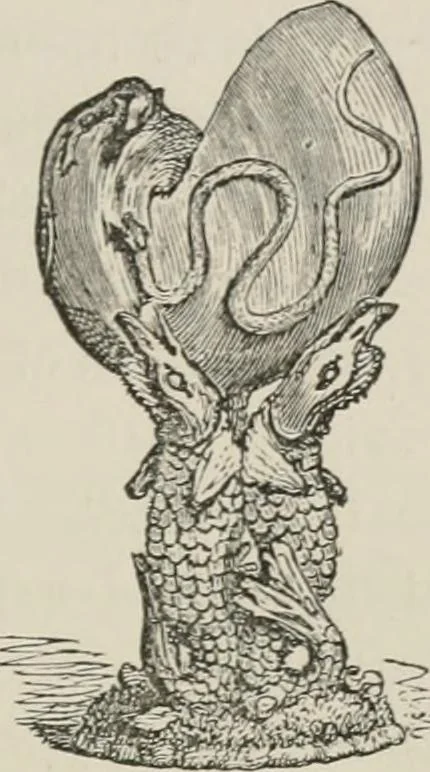 An illustration from A manual of pottery and porcelain for American collectors, 1872, leaf 82