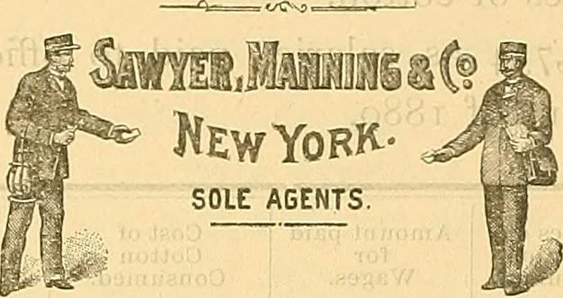 An illustration from The manual of reference of the textile workers of America, 1896, leaf 39