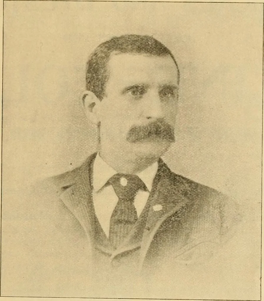 An illustration from The manual of reference of the textile workers of America, 1896, leaf 48