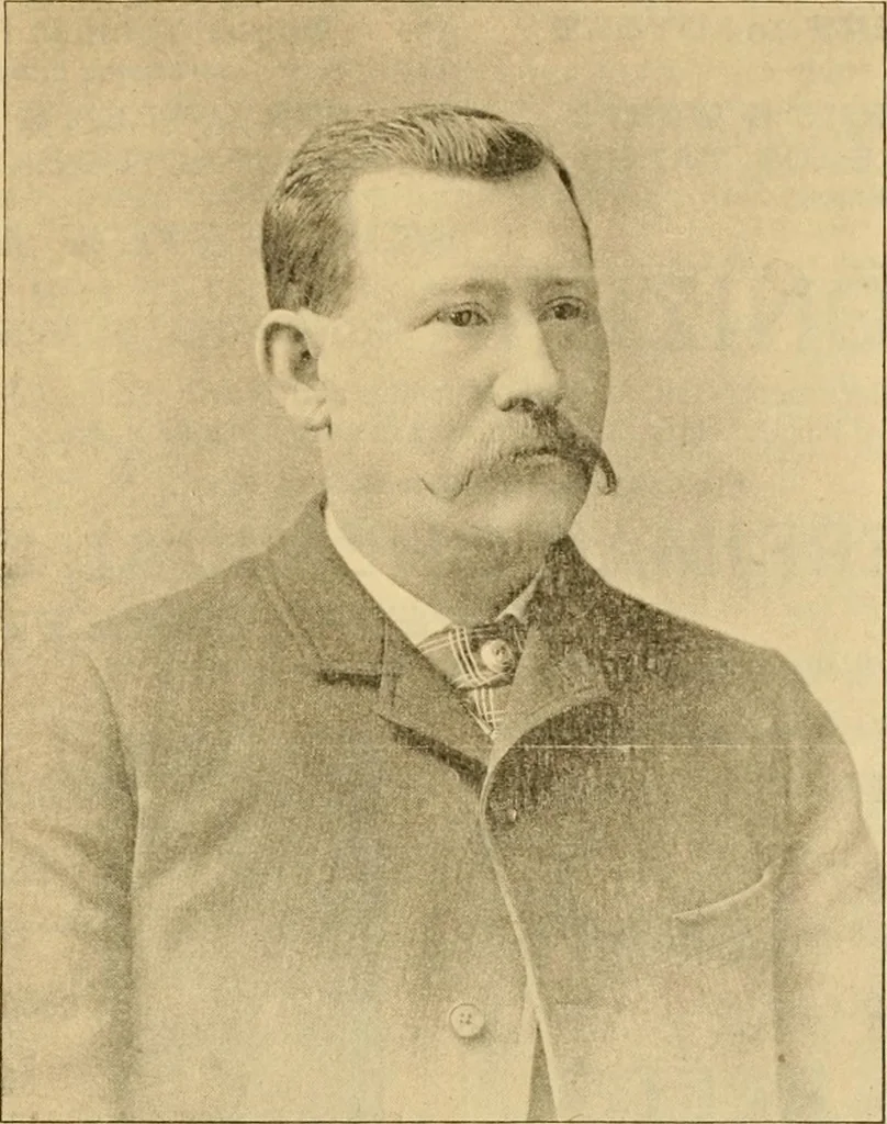 An illustration from The manual of reference of the textile workers of America, 1896, leaf 54