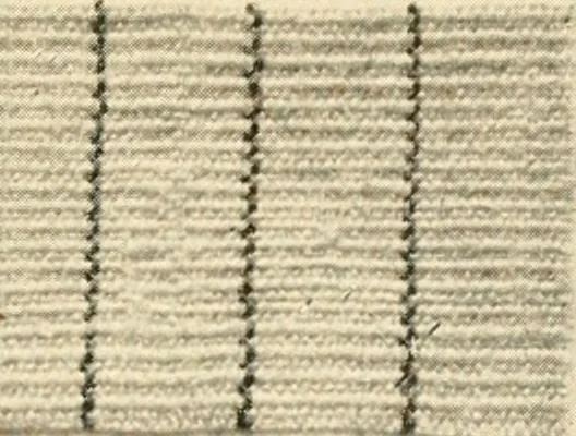 An illustration from A manual of weave construction; a systematic arrangement and explanation of the foundation and derivative weaves for harness looms, 1903, leaf 24