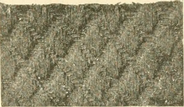 An illustration from A manual of weave construction; a systematic arrangement and explanation of the foundation and derivative weaves for harness looms, 1903, leaf 30