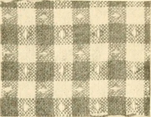 An illustration from A manual of weave construction; a systematic arrangement and explanation of the foundation and derivative weaves for harness looms, 1903, leaf 36