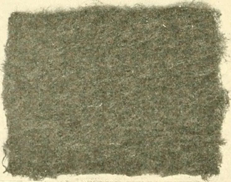 An illustration from A manual of weave construction; a systematic arrangement and explanation of the foundation and derivative weaves for harness looms, 1903, leaf 37