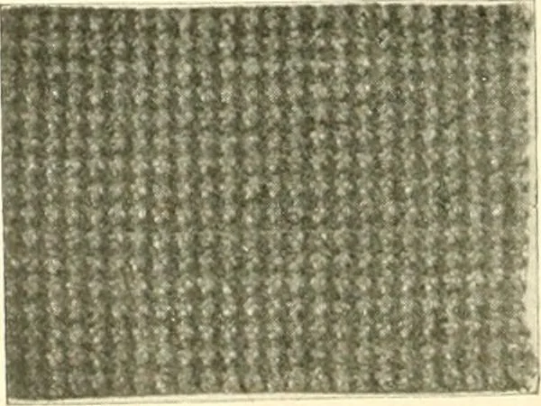 An illustration from A manual of weave construction; a systematic arrangement and explanation of the foundation and derivative weaves for harness looms, 1903, leaf 67