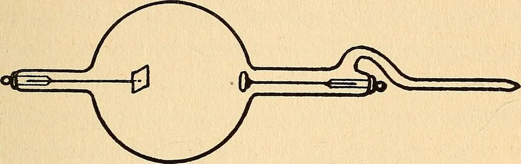 An illustration from A manual of X-ray technic, 1917, leaf 28