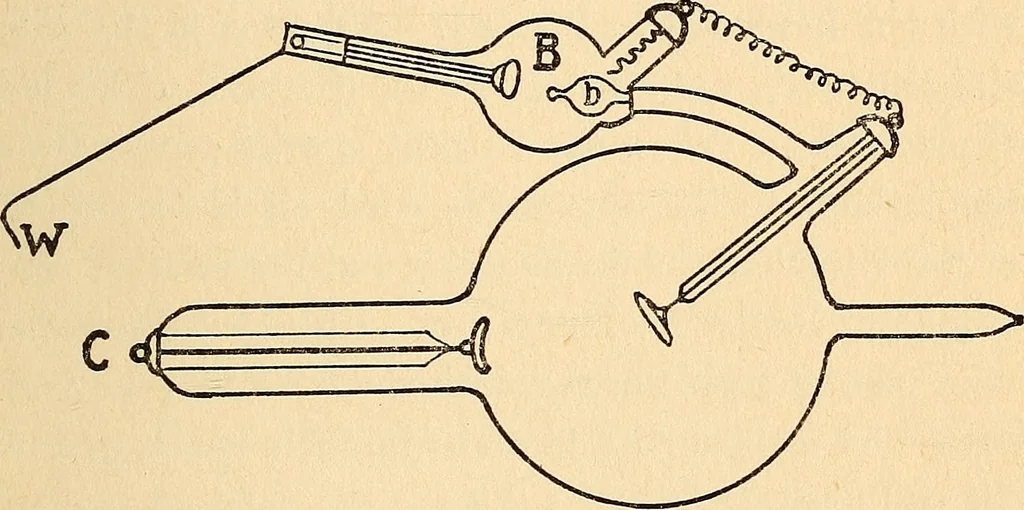 An illustration from A manual of X-ray technic, 1917, leaf 30
