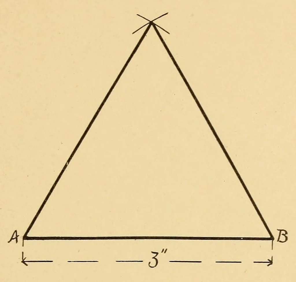 An illustration from Manual training: cardboard construction, 1902, leaf 23