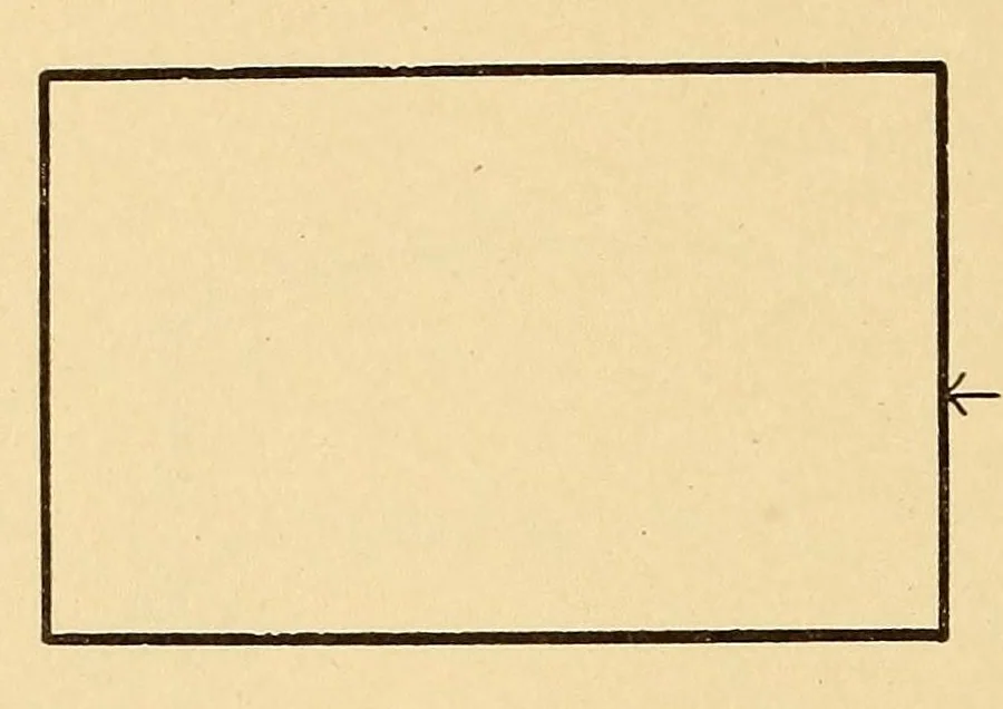An illustration from Manual training: cardboard construction, 1902, leaf 40