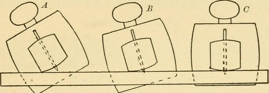 An illustration from Manual training. Elementary woodwork;, 1893, leaf 30