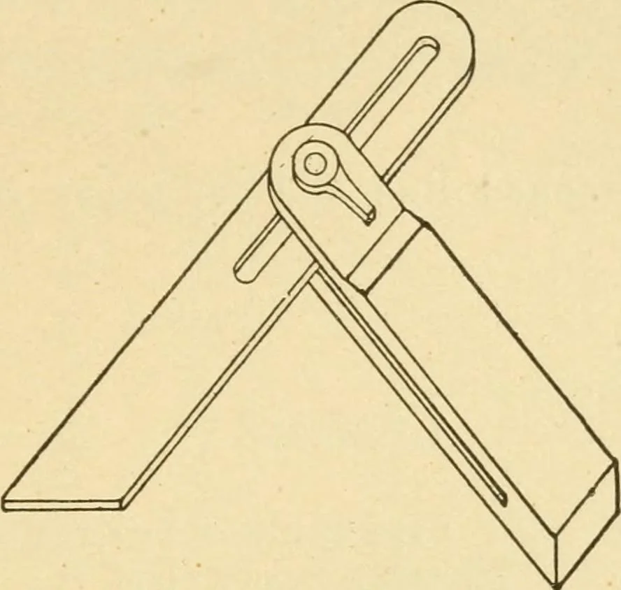 An illustration from Manual training. Elementary woodwork;, 1893, leaf 42