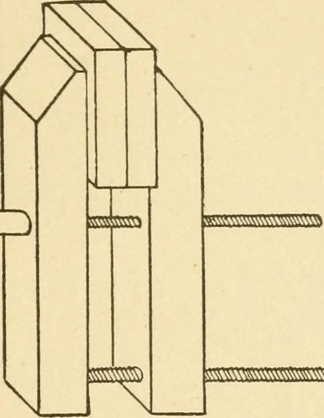 An illustration from Manual training. Elementary woodwork;, 1893, leaf 88