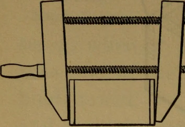 An illustration from Manual training : first lessons in wood-working, 1888, leaf 147