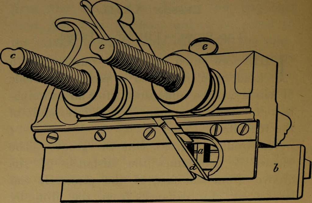 An illustration from Manual training : first lessons in wood-working, 1888, leaf 183