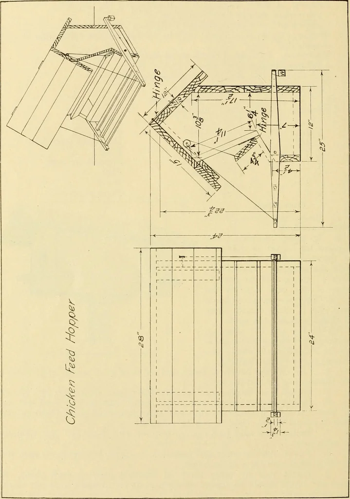 An illustration from Manual training for the rural schools; a group of farm and farm home woodworking problems, 1916, leaf 37