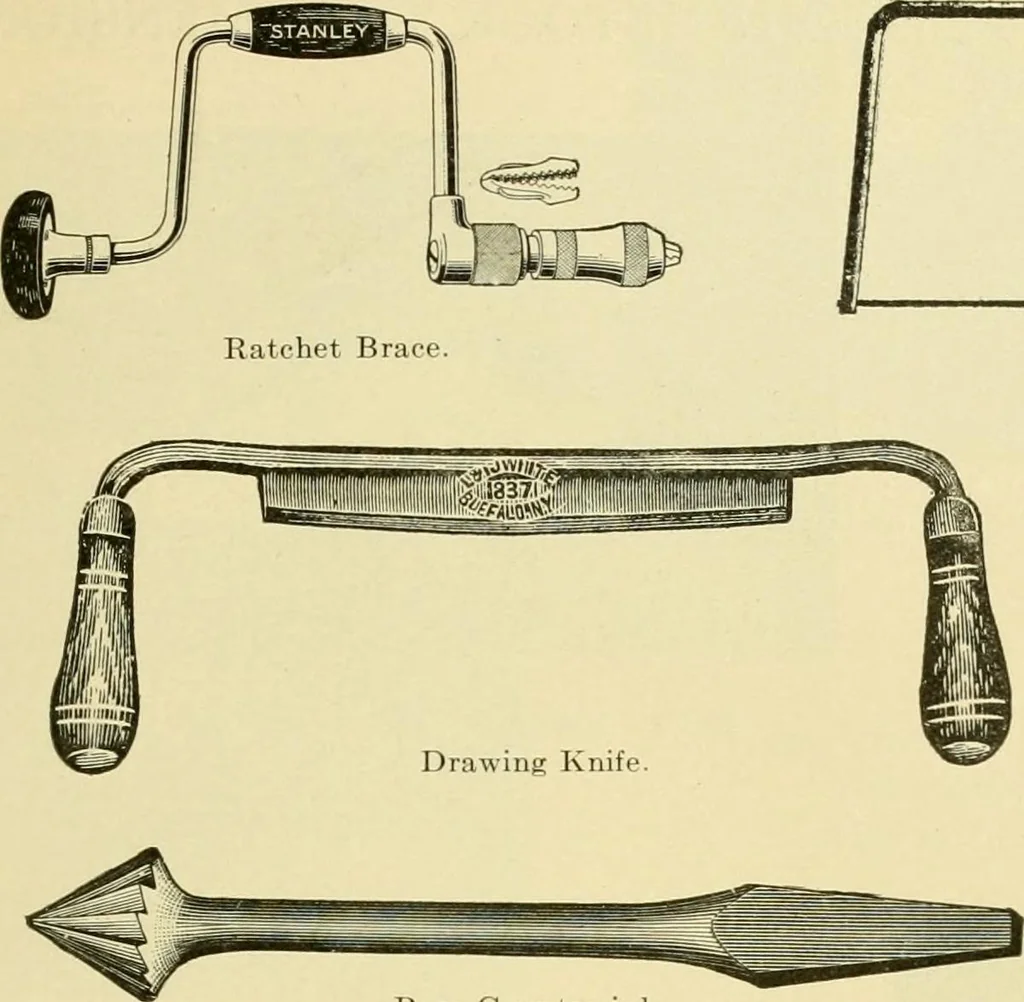 An illustration from Manual training for the rural schools; a group of farm and farm home woodworking problems, 1916, leaf 8
